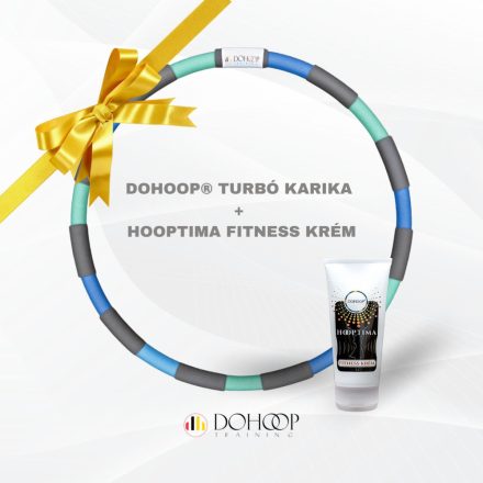 Turbó DoHoop® karika + Hooptima fitness krém 